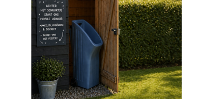 Mobiel urinoir Plaszuil op jou feestje. Dixieland huren